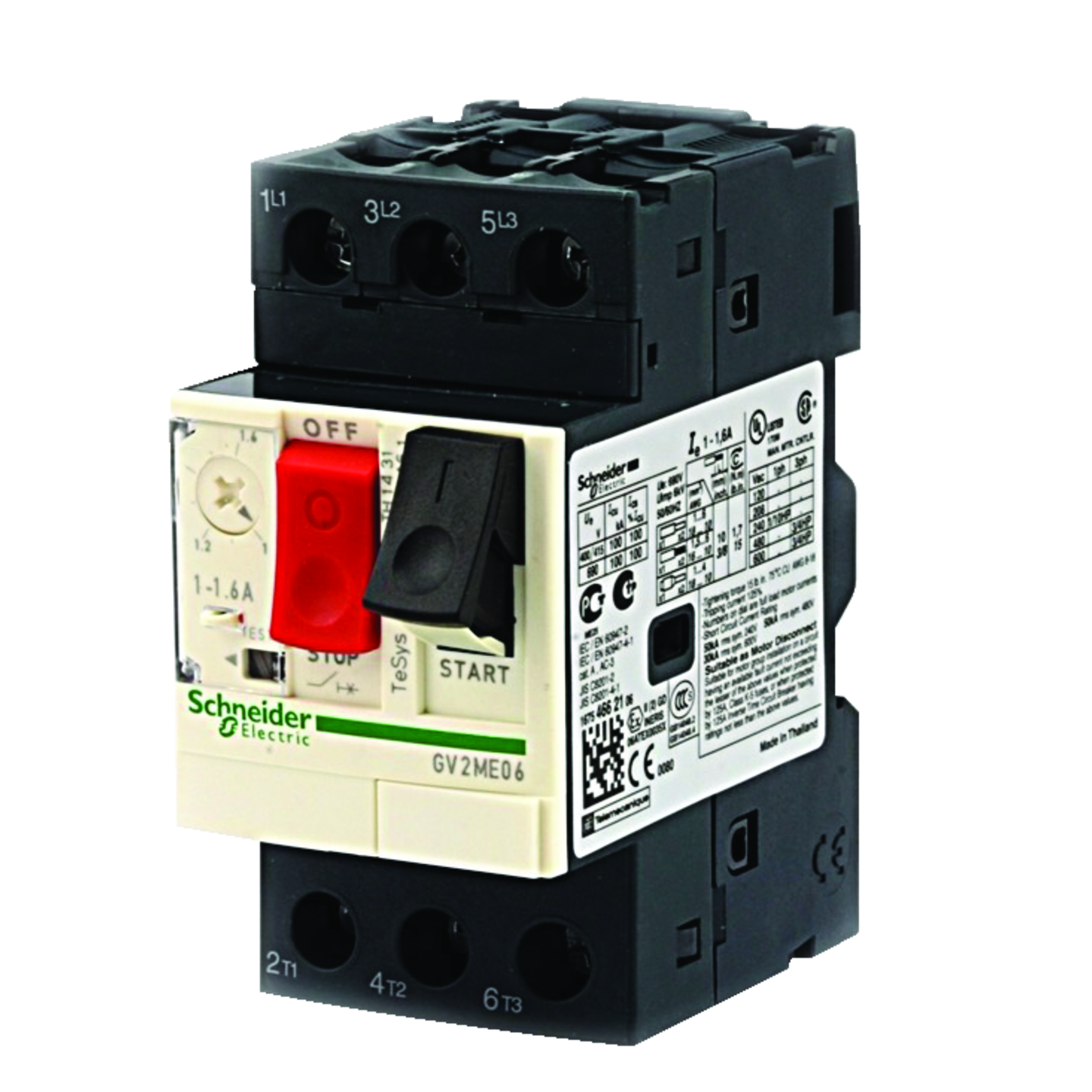 Disjoncteur moteur Moeller PKZM0-10‑EA – 10 A | Eaton