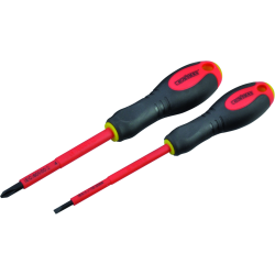 Tournevis Plat NEO – Lame 8,0 X 200 Mm – Acier S2 – Manche Robuste
