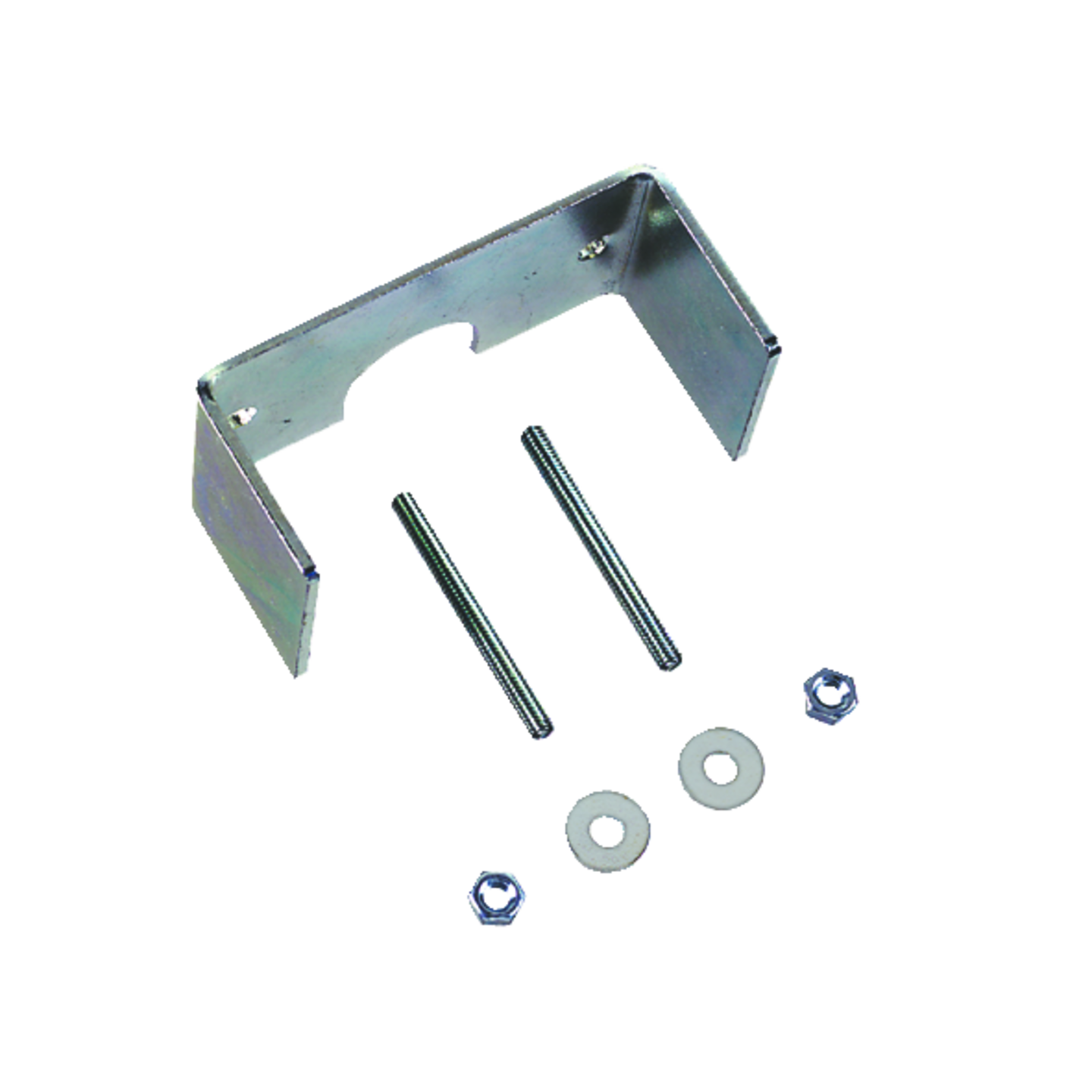 Étrier U Fixation Acier 70mm - Pour Diabolo Central Fixe/Basculant - Filetage M10