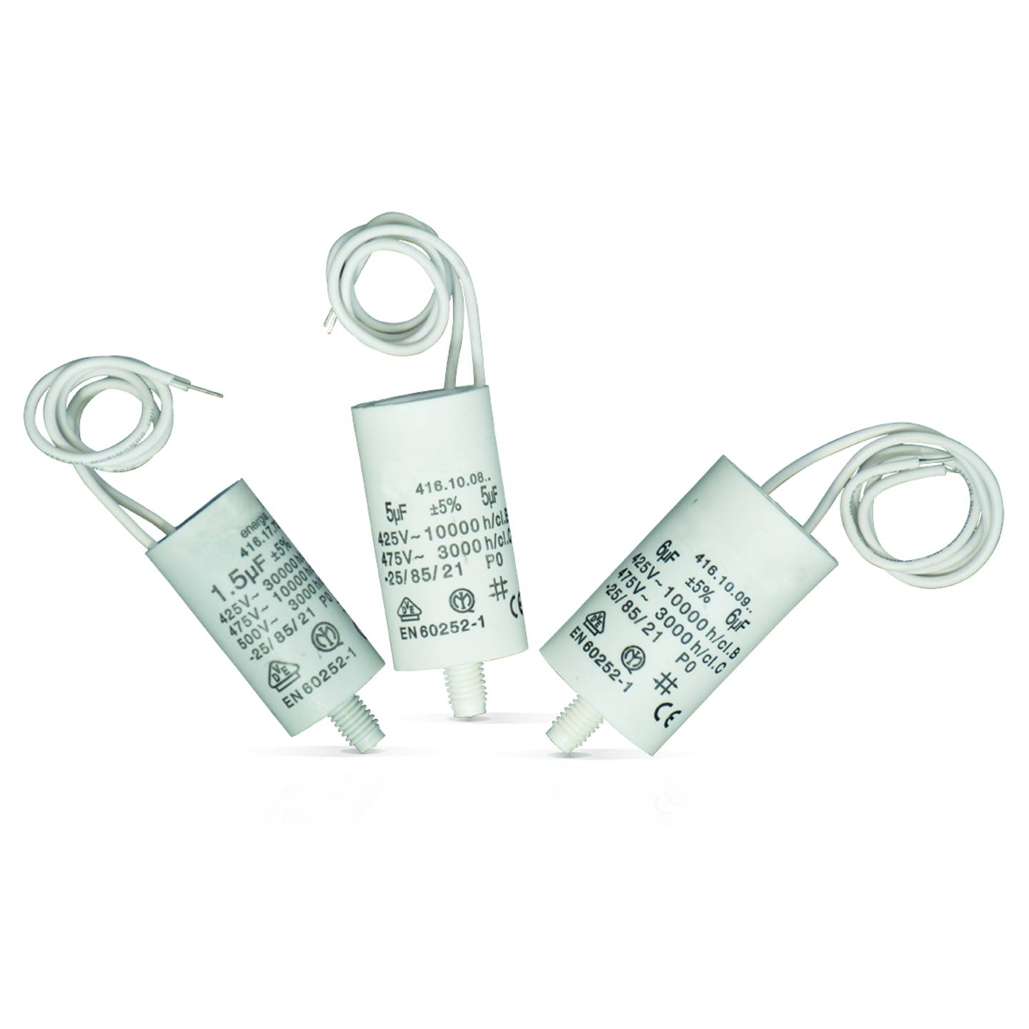 Condensateur Mallory 2 X 0,005uF 10% 3000V - Modèle GEM3025 - Neuf - Pour électronique